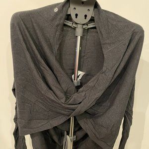 Lululemon Iconic Wrap Sweater - Dark Grey